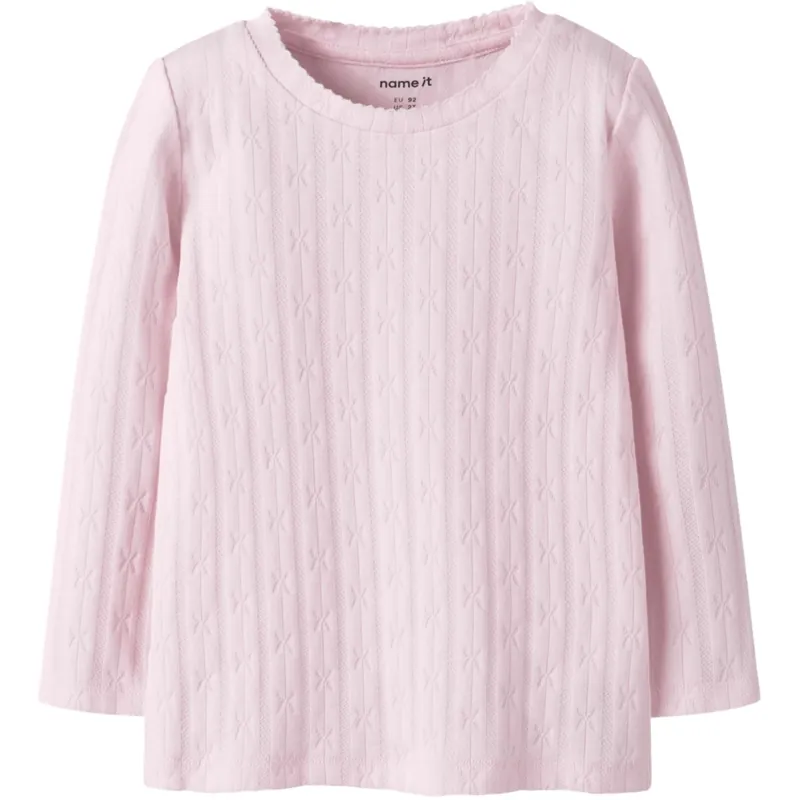 Sista chansen Name It Cradle Pink Nmffly Ls Slim Topp