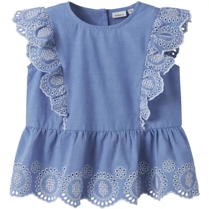 prisnedsättning Name It Purple Impression Nmfferma Capsl Topp