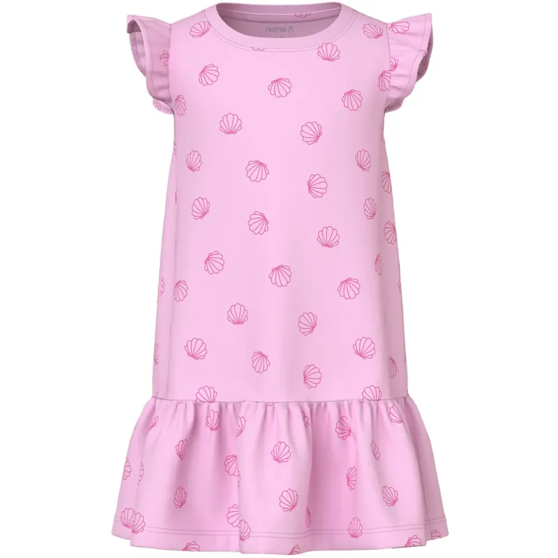 Name It Pirouette Sea Shells Pink Nmfvida Capsl Klänning Fynd