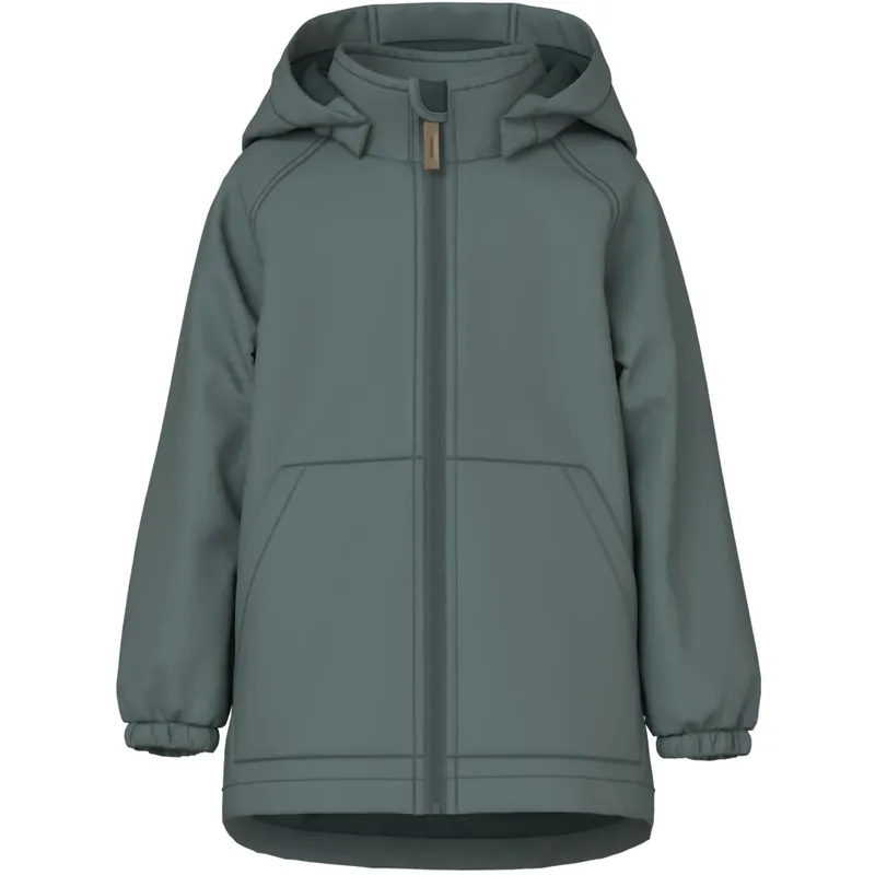 Erbjudandepris Name It Balsam Green Nmmalfa08 Softshell Jacka Magic 1Fo Tb