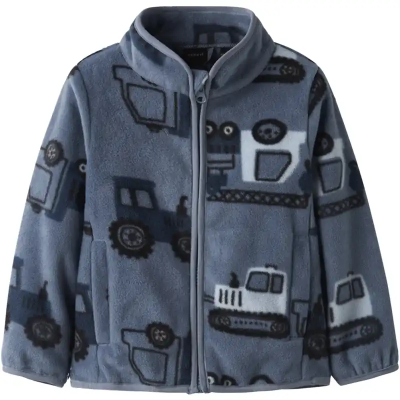 Name It Flint Stone Nmmmeeko Fleece Jacka Aop2 Noos Rabatt