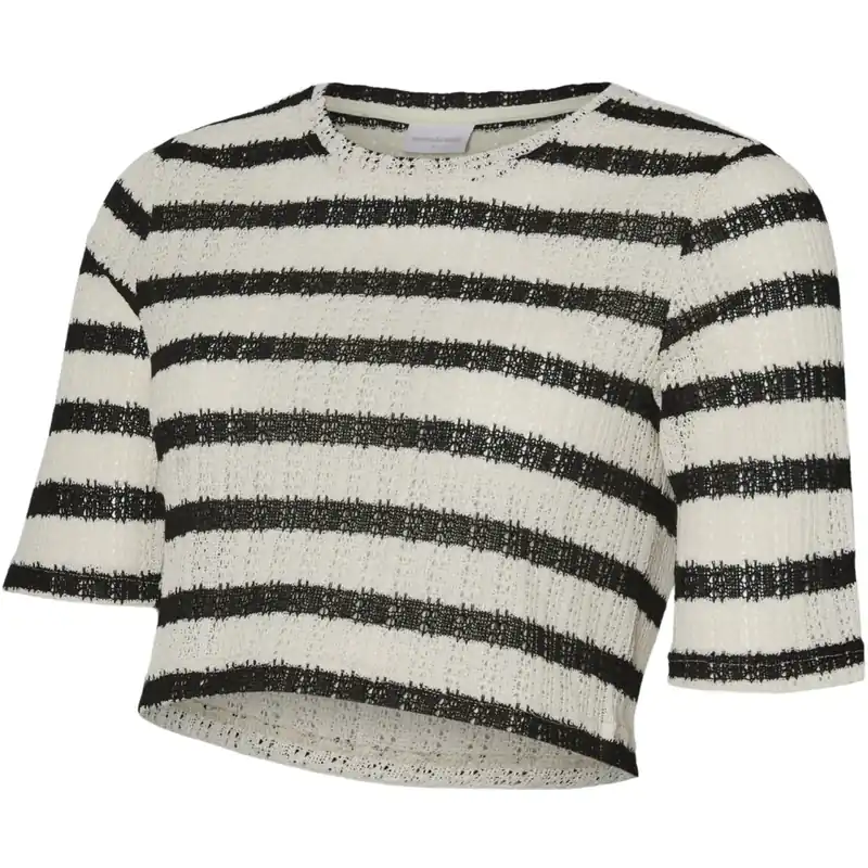 Mama;licious Birch Black Mlshayla 24 Crop Jrs Topp Nyhet