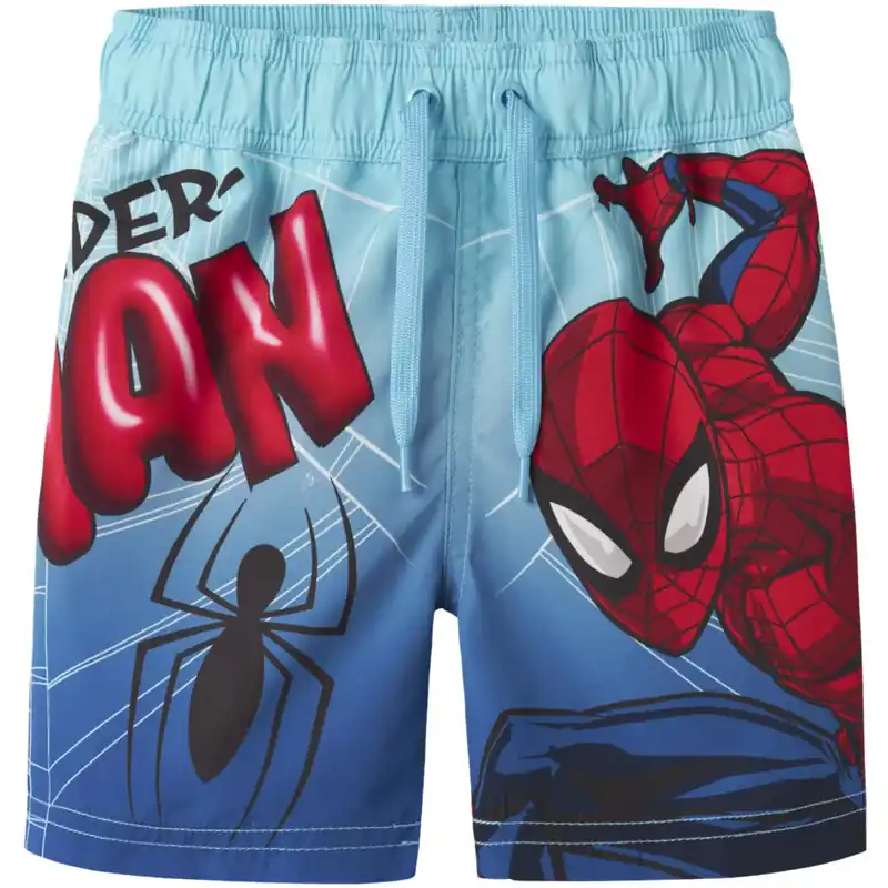 Billigare Name It Bluefish Nmmmalte Spider Long Swimshorts Mar