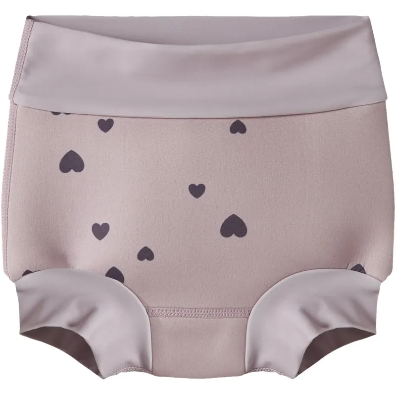 Name It Burnished Lilac Nmfzippa Swim Brief W Shield Sista chansen