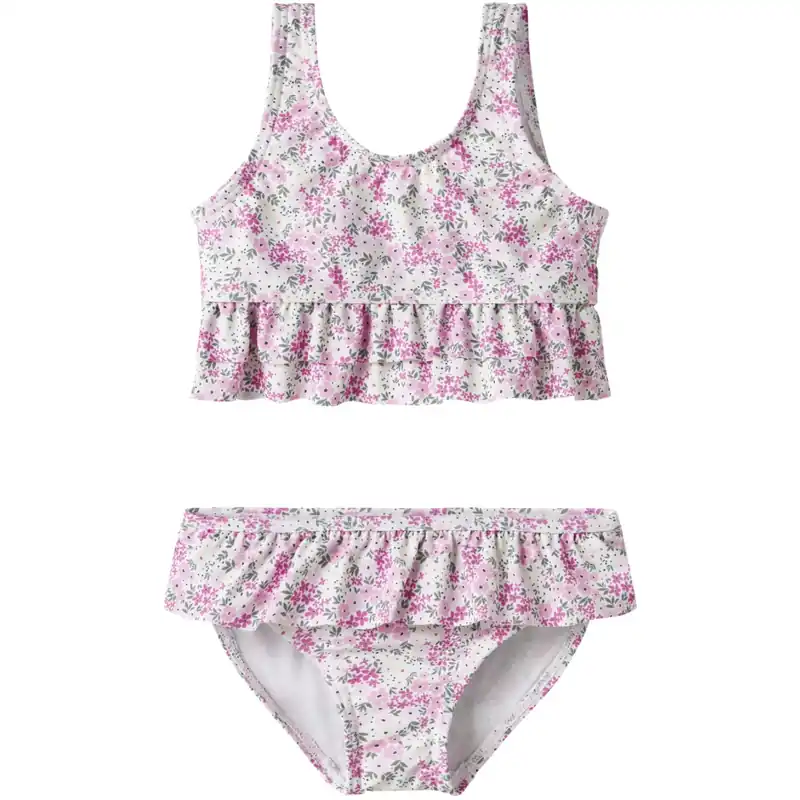 Trygg betalning Name It Bright White Nmfzolea Bikini
