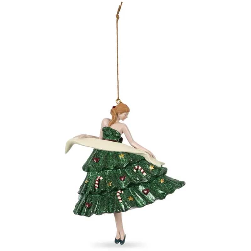 Billig Konges Sløjd Multi Christmas Tree Ballerinaskor