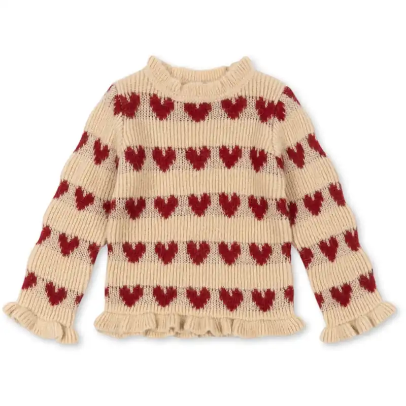 Rea Konges Sløjd Heart Laula Sweater