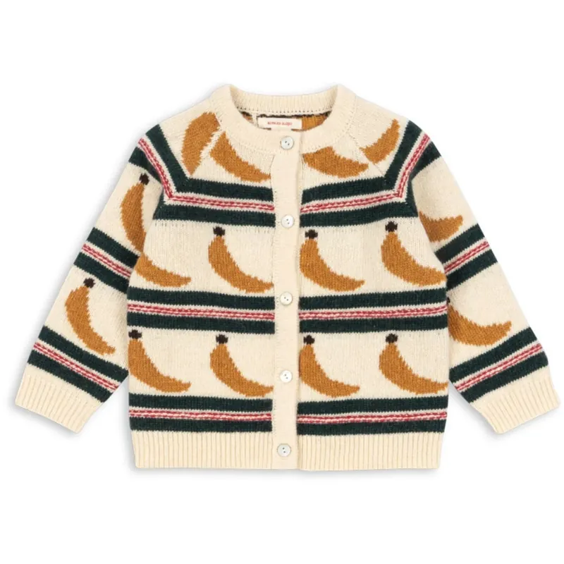 Begränsat erbjudande Konges Sløjd Banana Billi Stickad Cardigan