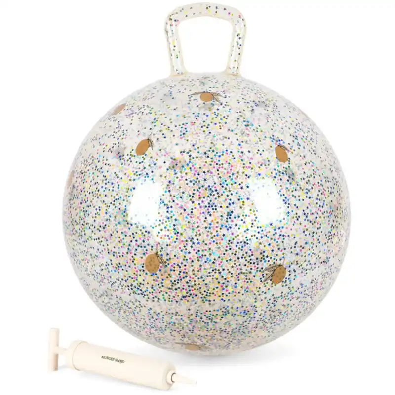 Begränsat erbjudande Konges Sløjd Lemon Glitter Jump Boll