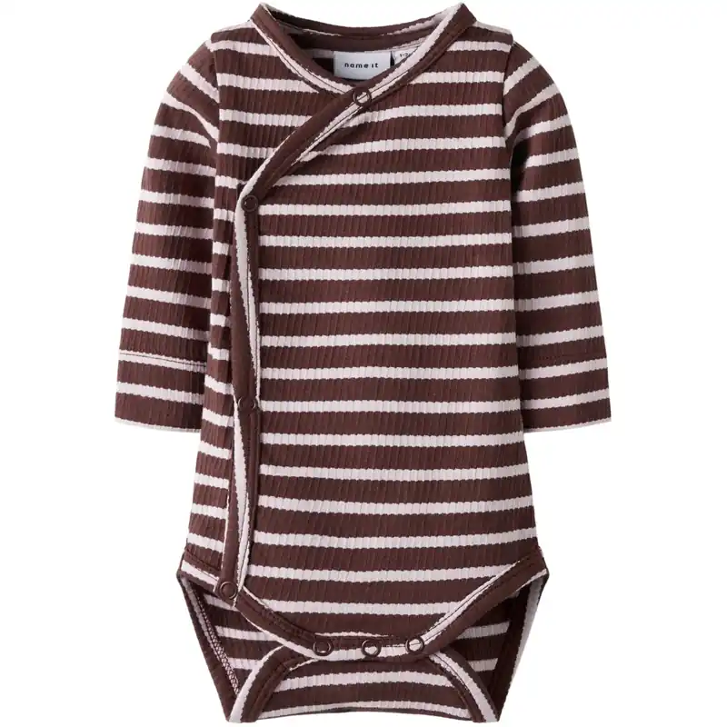 Name It Bleached Mauve Andorra Nbfkattie Ls Omlott Body Rabatt