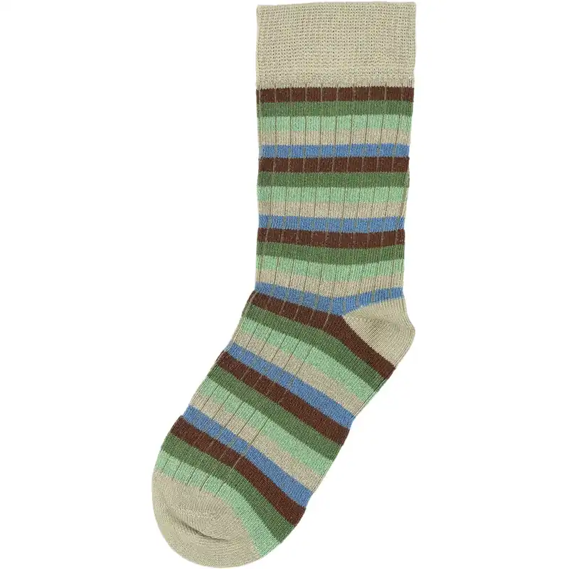 minipop® Green Bambu Multi Stripe Strumpor Kampanj