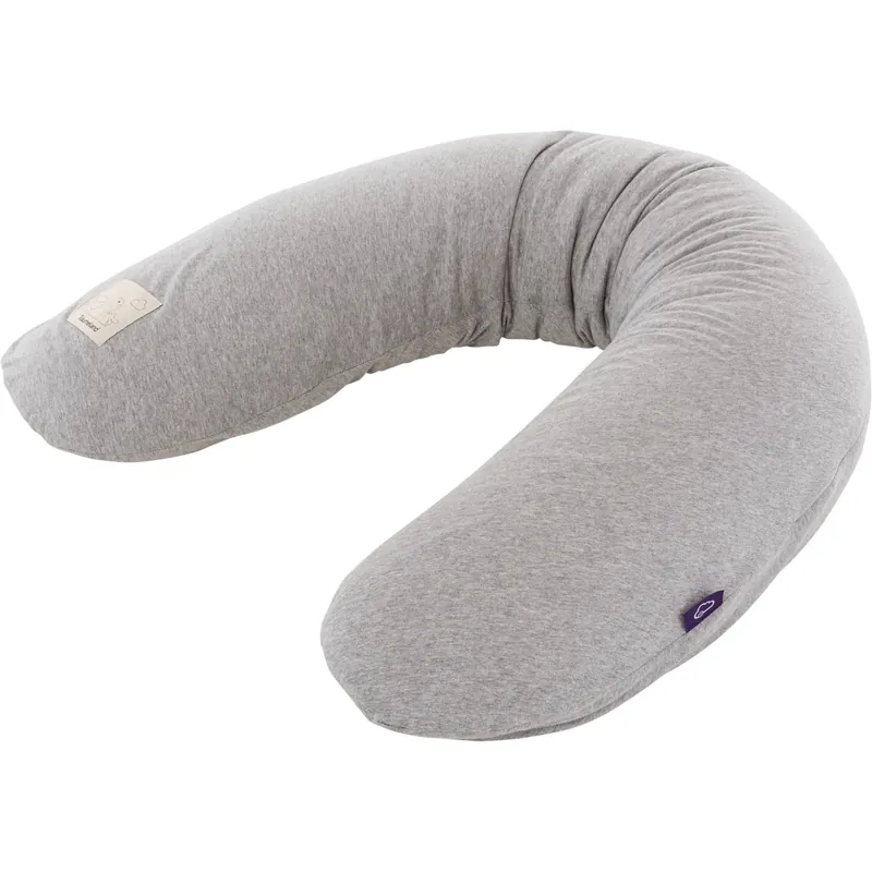 I lager Träumeland Grey Elastic Nursing Kudde Grey Melange