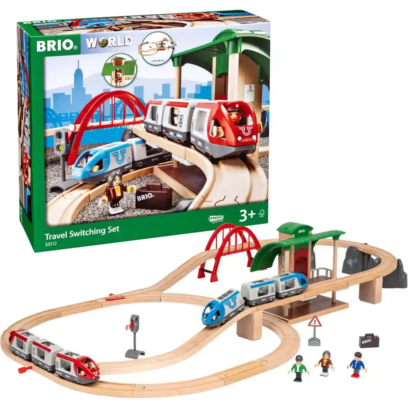 Sista chansen BRIO® 33512 Togbane, Stor, På Rejse