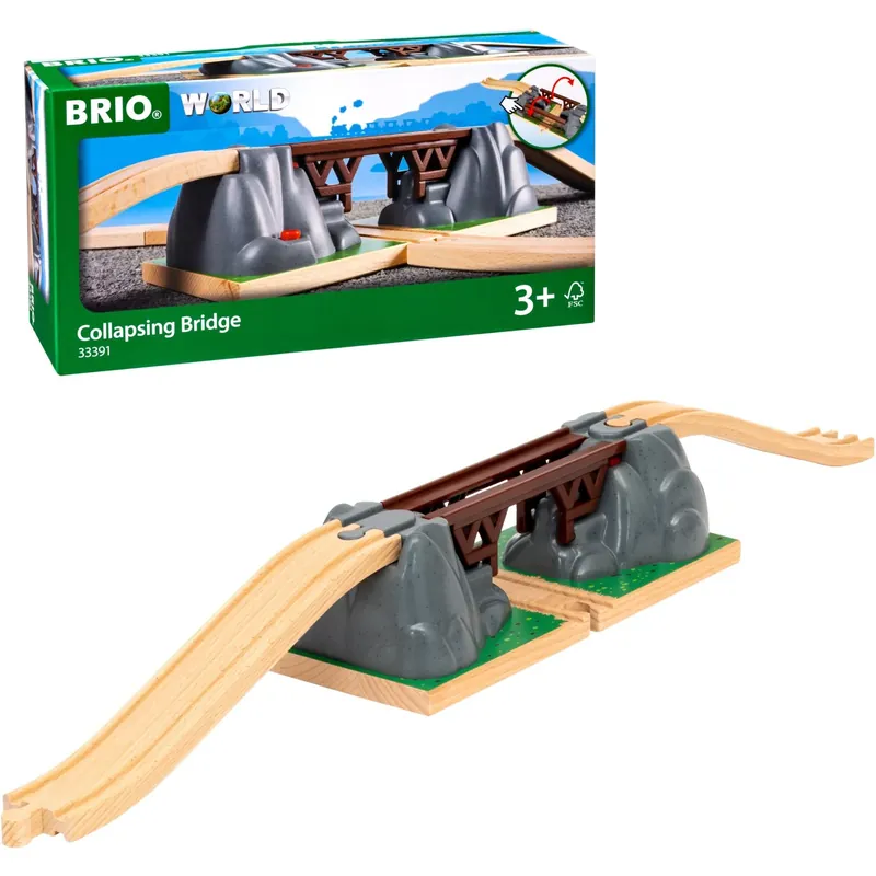 Begränsad tid BRIO® 33391 Kollapsende Bro