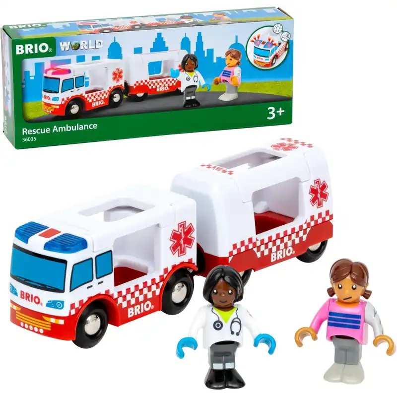 BRIO® 36035 Redningsambulance Begränsat erbjudande