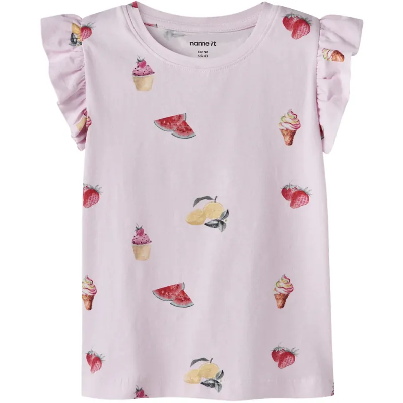 Name It Cradle Pink Nmfjoviner Ss Topp Box Rabatt