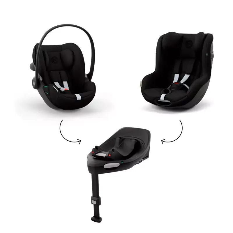 CYBEX G-line bilbarnstol startpaket Magic Black Köp nu