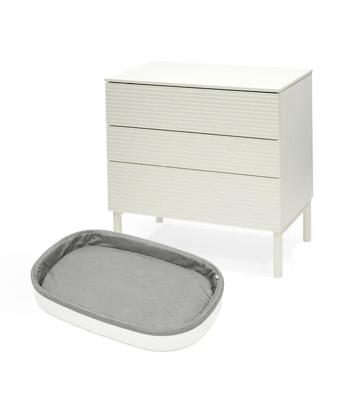 Outlet Stokke Sleepi Byrå Vit och
