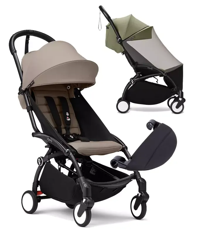 Stokke YoYo3 resvagnar paket Taupe Premium