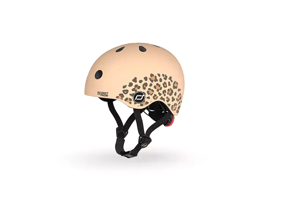 Trygg betalning Scoot & Ride barn cykelhjälm XXS