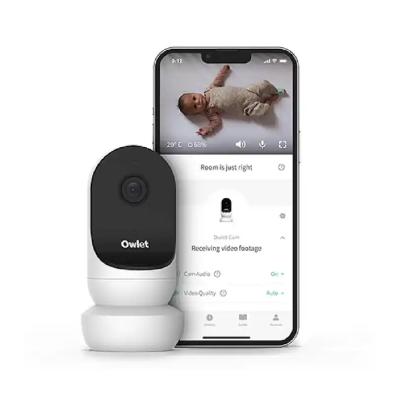 Owlet Cam 2 babyvakt vit Nyhet