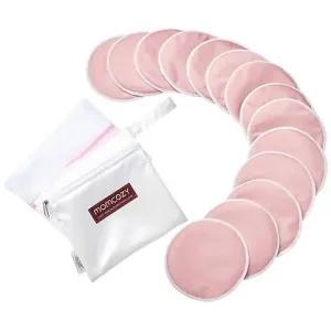 Sista chansen Momcozy Tunn Amningsinlägg - Återanvändbar - 14-pack - Rosa