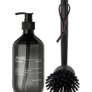 Kampanjpris Meraki Gåvoset - Diskmedel/borste - 490 ml - Shadow Sjö