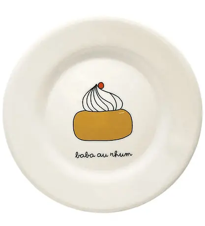 Fynd Petit Jour Paris Tallrik - Melamin - Baba Au Rhum