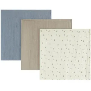 Kundfavorit Lil‘ Atelier Muslinfiltar - 3-pack - NbnIsley‘s - Coconut Mjölk/