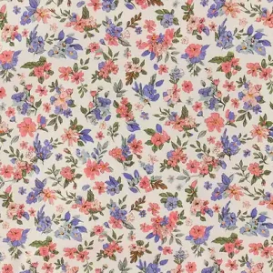 Billig Nørgaard Madsens Sängkläder - Junior - Beige m. Blommor