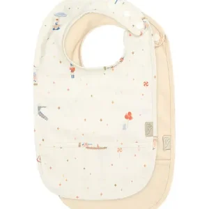 Cam Cam Haklappar m. Ficka - 2-pack - Carousel Snabb leverans