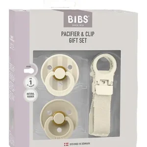 Beställ nu BIBS Colour Gåvoset - Nappar/Napphållare - Stl. 1 - Ivory
