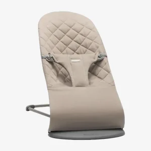 BabyBjörn Babysitter Bliss Classic Quilt Woven, Sandgrå Rabatt