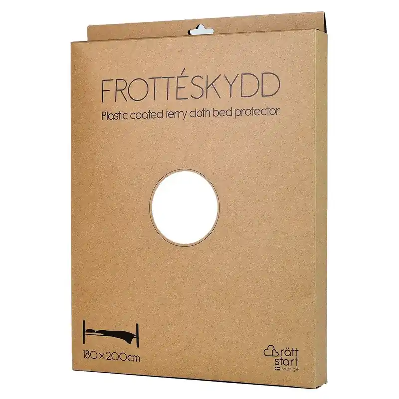 Begränsat erbjudande Rätt Start Bäddskydd Plastad Frotté 180×200