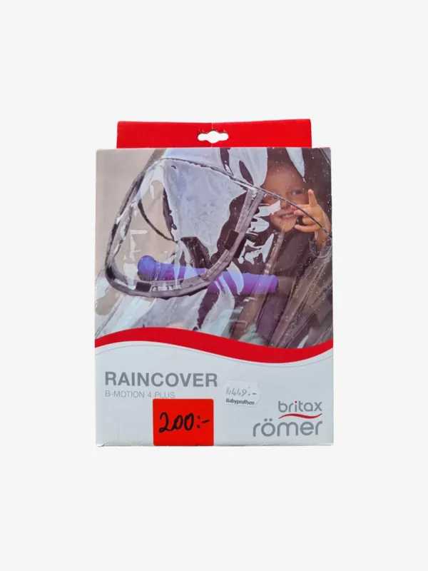 Britax B-Motion 4 Plus Regnskydd, Transparent Billigare