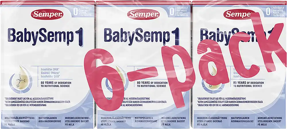 Begränsad tid BabySemp 1, drickfärdig 6-pack