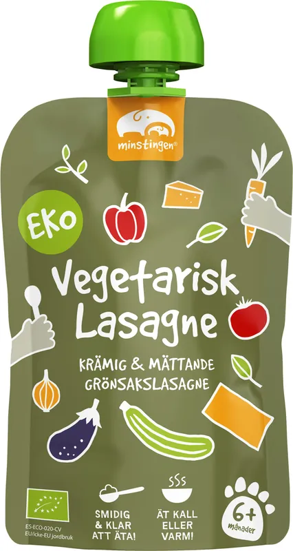 Klämmis Vegetarisk Lasagne 120 g Kampanj