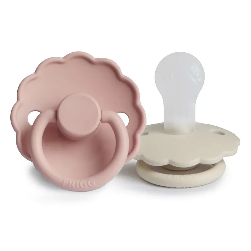 Daisy Silikon Strl 1 Blush/Cream 2-pack Populärt val