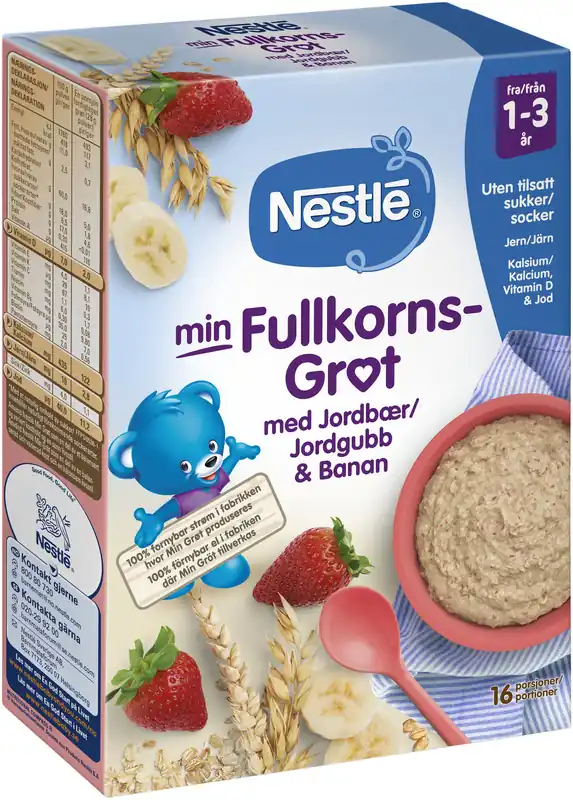 Min Fullkornsgröt 1-3 år 450g Billig