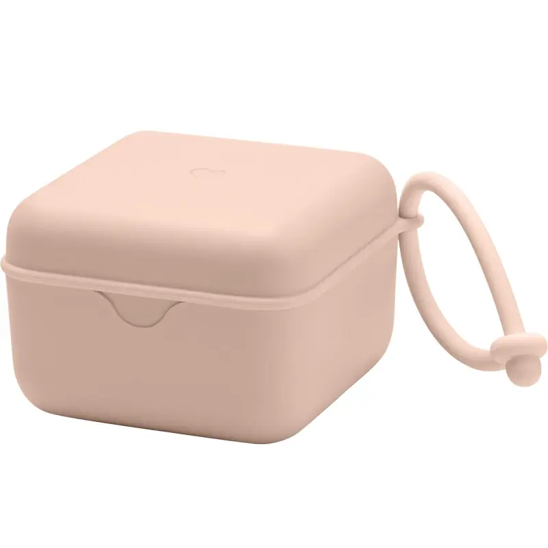 Billigare BIBS Pacifier Box Blush
