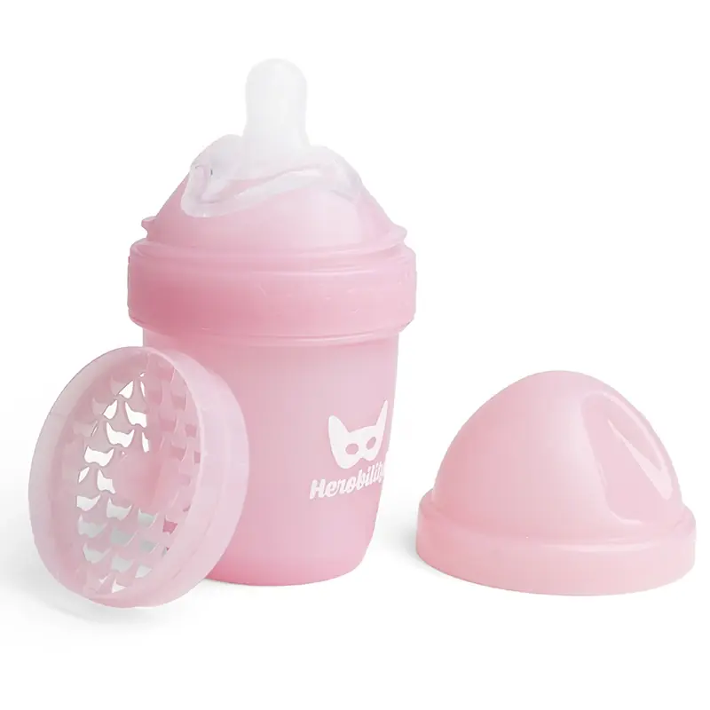 Baby Bottle 140ml Pink Kampanjpris