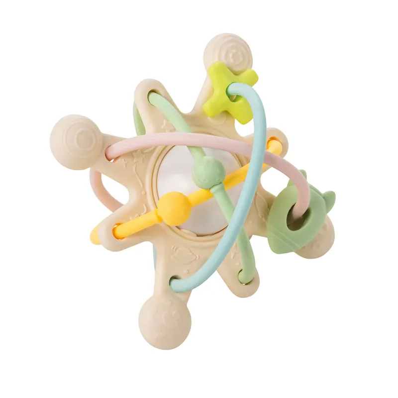 Nattou Soft Silicone Bitleksak Galaxy Pastell Nyhet