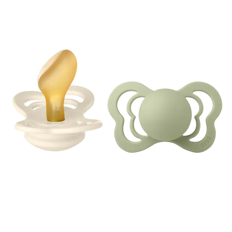 Rea BIBS Couture Latex Ivory/Sage 2-pack Size 2
