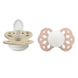 Kampanjpris Infinity Silicone Symmetrical Size 1 Vanilla GLOW/Blush GLOW 2-pack