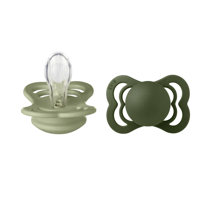 Beställ nu Supreme Silicone Size 1 Sage/Hunter Green 2-pack