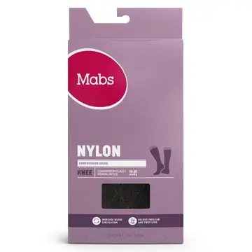 Kampanjpris Nylon Knee Design Black Medium