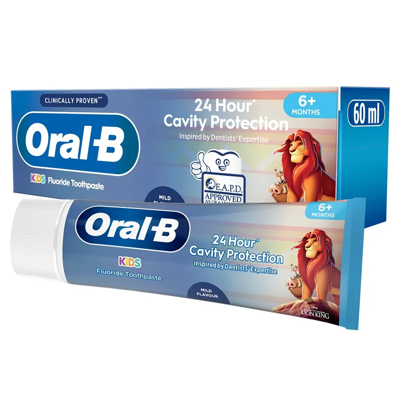 Begränsat antal Oral-B Kids Lejonkungen Tandkräm 60 ml