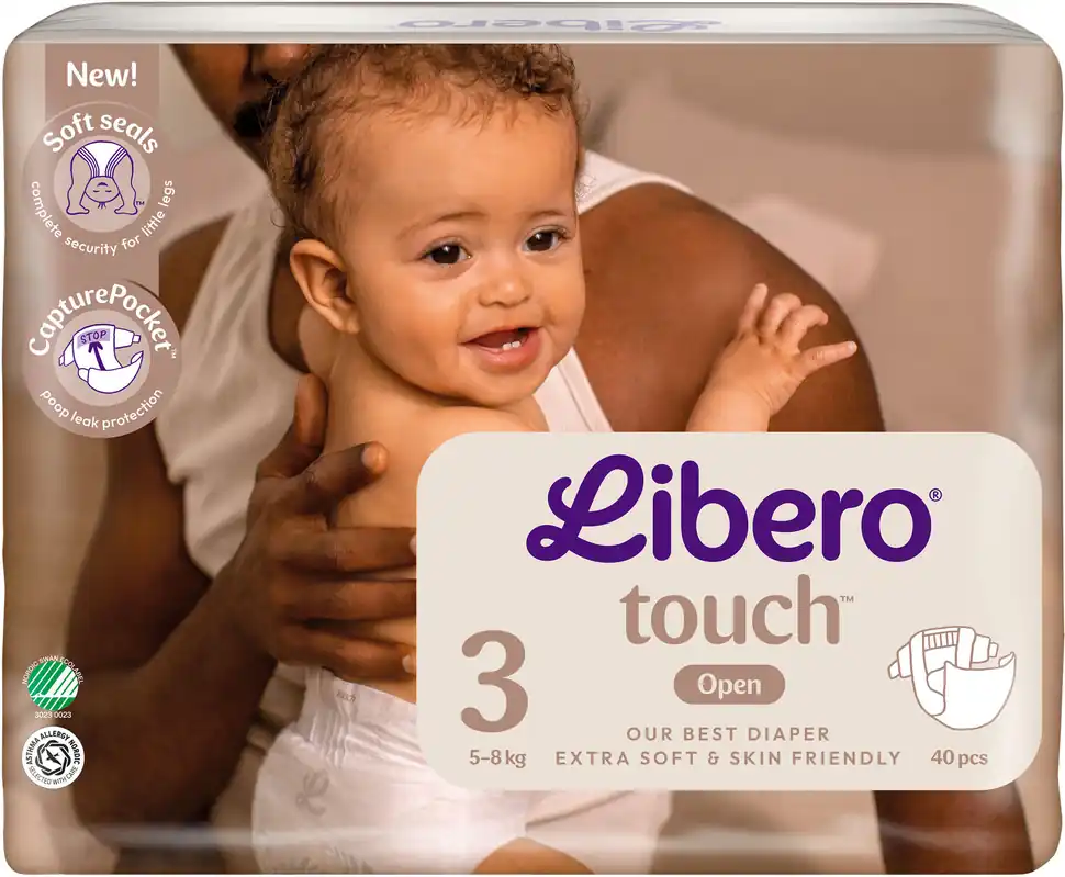 Touch 3 Blöjor (5-8 kg) 40 st Rea