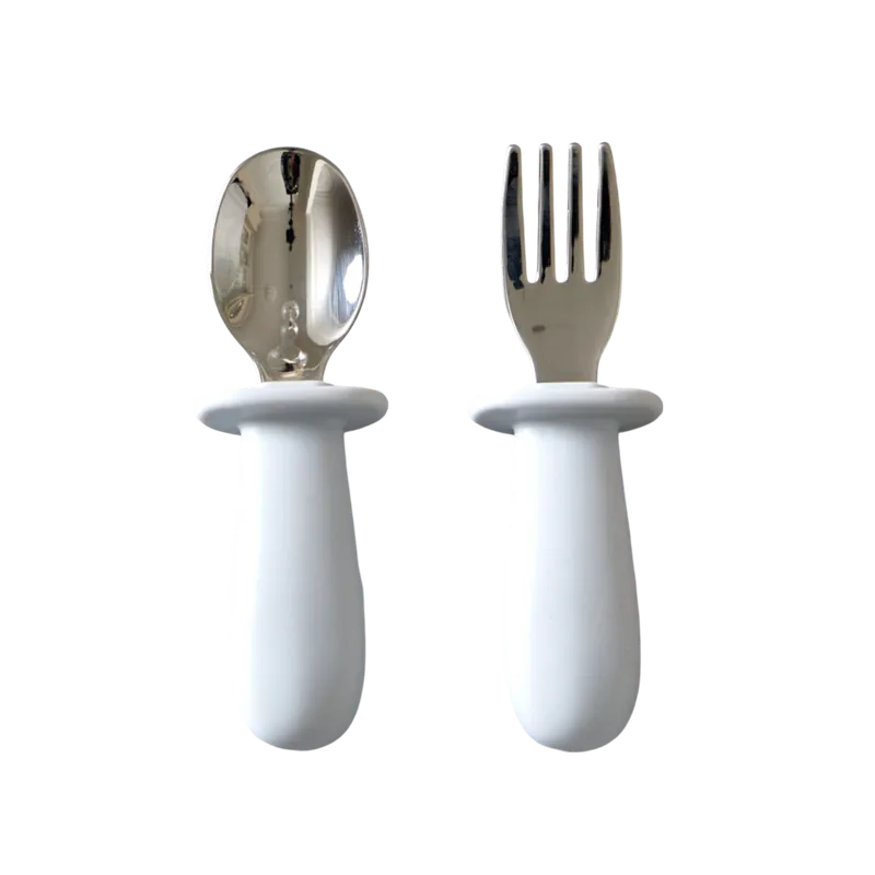 Baby Cutlery Set Glacier Grey 1 st Rabatter