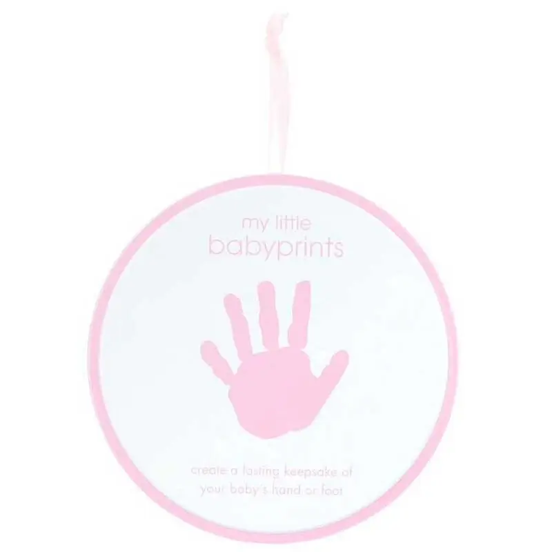 Pearhead Hand/Fotavtryck i Plåtburk Rosa Reapris